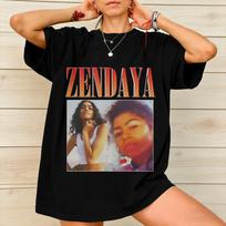Ruby Rue Zendaya New Arrival T Shirts Unisex Women  100 Cotton  Tee Shirt Clothing S