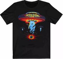 Vintage 1987 Boston Rock Band US Concert Black Unisex T Shirt Father Day,Gift 3XL