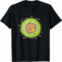 Kitty Cat Riding On Rainbow Llama In Space T-Shirt S įvairiaspalvis