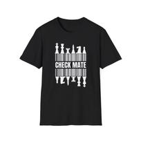 Chess Check Mate Tee for Game Lovers, Unisex Graphic T-Shirt, Chess Gifts 4XL