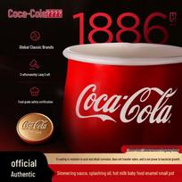 Coca-Cola Enamel Milk Pot