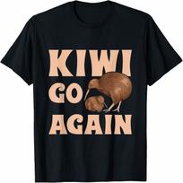 Kiwi Bird And Fruit Joke New Zealand Kiwi T-Shirt S įvairiaspalvis