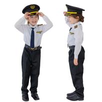 [monoii] Halloween Costume for Boys - Pilot Uniform Outfit - Kids' Airplane Costume e0619