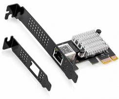 Side3 2.5Gbps LAN Card Network Card NIC Realtek RTL8125B Chip LAN Board PCIe x1 2.5Gbps