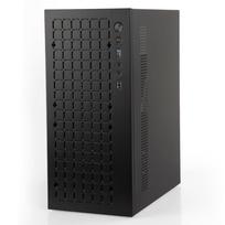 Micro ATX PC Case, MATX Case, Mini PC, ITX, Desktop Computer Case, Supports Micro ATX, MATX, DTX, ITX, Mini PC, USB 3.0, Supports 3.5'' HDD (Black)
