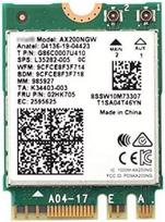 Laptopdiyparts Intel Wi-Fi 6 AX200 802.11axac Dual Band 2x2 160MHz + Bluetooth 5 M.2 Card (AX200NGW) for Windows 10, 64-bit, Google Chrome OS, Linux