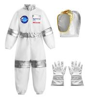 [ReliBeauty] Astronaut Costume Kids Space Jumpsuit White 120