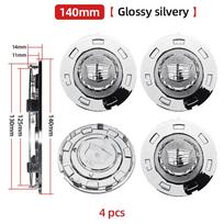 4pcs 140mm 168mm 200mm 203mm Wheel Center Hub Cover Caps for Cadillac Escalade SRX Auto Tire Emblem Car Styling Accessories