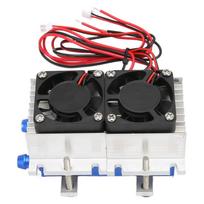 Peltier Cooler Kit Peltier Conditioner Aluminum Alloy, Plastic 144W Thermoelectric Peltier Refrigeration Cooler 12V Semiconductor Conditioning