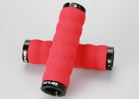 GUB G-505 Mountain Bike Lock-on Sponge Grips - Aluminum Alloy 22.2mm Diameter