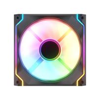 COUGAR SC140-RB ARGB Single Infinity Mirror Design, Beautiful ARGB Lighting, 140mm Reverse Rotation, Black Model [CF-SC140RB-RGB]