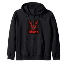 Demon, Hannya, Monster, Mask Costume, Zip-up Hoodie