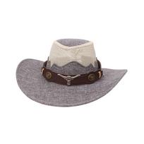 Ethnic Style Western Cowboy Hats Mesh Sun Protection Fisherman Cap Sunscreen Bucket Hat  Outdoor pilka