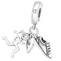 Charmsai Do Pandora Pakabukas Charmsas Bėgimo Mėgėja Charmsai Braškė