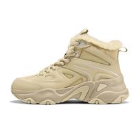 Skechers DLites 5.0 Panda Shoes Thick Sole Comfortable Versatile Cushioning Sports Casual Supportive Warm Mid-Top Dad Shoes Women sneaker 168070-SAND 35