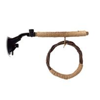 Practical-Bird Swing Set Swing Hanging Natural Cage Accessories Bird With Suction Cup Bird Standing