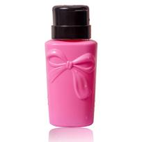 Push Down Plastic Empty Pump Dispenser Nail Polish Remover Alcohol Liquid Cleanser Refillable Storage Bottle