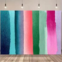 2D Premium Printed Vibrant Stripes Backdrop Aesthetic Art Wall Banner 47.2x31.5inch/120*80cm
