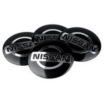 4Pc 56/60mm Car Wheel Center Hub Cap Badge Rim Lid Sticker For Nissan Nismo X-Trail Almera Qashqai Note Leaf J10 Teana V36 Tiida