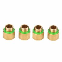 4PCS Brass High Pressure Sprayer Reducer Adapter M18 Internal Thread To M14 External Thread Lightweight Sprayer Reducer Adapter