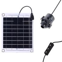 12V 10W Solar Water Pump Garden Decoration Mini Water Pump Watering System Solar Panel Pump with Adjustment Switch Kits for Pond