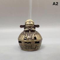 Lydinio laimės smilkalų degiklio dubuo, smilkalų laikiklis su rankena, joga, meditacija, namų biuro dekoras, senovinis stilius, atsipalaidavimui