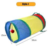 Portable Small Bell Gerbil Rat Cat Tunnel Tube Play Tunnel Pet Supplies Hamster House Tunnel