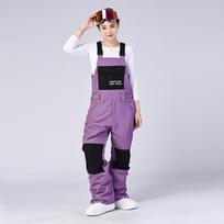 Unisex One-Piece Ski Bib Pants - Warm Snowboard Gear S