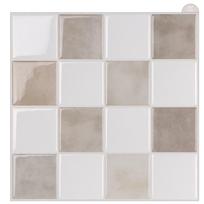 New Self-adhesive Peel and Stick Backsplash Waterproof 3D Wallpaper Home Decor 9  x 9  Stick Tile for Kitchen Bathroom
