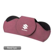 For Suzuki Swift S-Cross Jimny Alto SX4 Vitara Baleno Samurai Accessories Car Sun Visor Glasses Case Sunglasses Clip