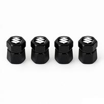 3D Aluminum Alloy Car Wheel Tire Valve Caps Tyre Rim Stem Covers Airdust for Suzuki SX4 Gsxr 600 Wagon Baleno Ignis Vitara Liana