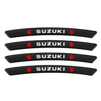4Pcs 3D Aluminum Auto Wheel Rim Hub Decal Sticker For Suzuki Jimny Swift Sport Grand Vitara SX4 Samurai Ignis Across Accessories