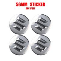 4PCS 54/56/58/60mm Car Styling Wheel Center Cap Hub Replaced Covers For Suzuki Gsxr 600 Wagon Baleno Ignis Vitara Liana Splash