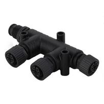 A21E-NMEA 2000 T Connector 4 Port 5Pin M12 Thread IP67 NMEA 2000 (N2k) (Tee) T-Connector For Garmin Lowrance Simrad juoda