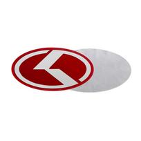 3D Aluminium Car Steering Wheel Center Emblem Badge Sticker Decal For KIA K K5 K2 K3 K5 KX5 GT Rio Optima Sorento Sportage Ceed