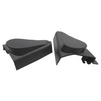 Car Door Panel Audio Horn Cover Tweeter Triangular Speaker Loudspeaker Cover Trim For Cruze 2009 2010 2011