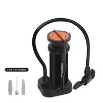 RIDERACE Bicycle Pump Portable MTB BikeFoot Pumps with Pressure Gauge ForPresta & Schrader Valve Road Cycling AirPump balta
