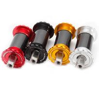 Hollow Titanium Axis Bearing Bike Bicycle Bottom Brackets BB68 103mm 107mm 110mm 113mm 119mm BC 1.37  24T AL7075 Durable 110mm black