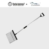 Cross-Border Hot Selling Pitchfork Manure Iron Fork Fodder Fork Head Horse Tack Equestrian Supplies. 143 cm