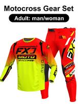 motocross gear set Enduro cross Jersey Pant Kits Racer Gear Set Off-road Mens Kits Women's mountain Downhill Motorcycle MX XXL-38
