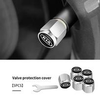 Car Tire Valve Caps Emblem Cap Case Dust Covers Accessories For KIA Sorento Stinger Soul Spectra Niro Cadenza Sephia