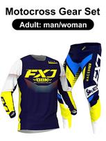 motocross gear set Enduro cross Jersey Pant Kits Racer Gear Set Off-road Mens Kits Women's mountain Downhill Motorcycle MX XXL-38