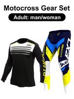 motocross gear set Enduro cross Jersey Pant Kits Racer Gear Set Off-road Mens Kits Women's mountain Downhill Motorcycle MX M-32
