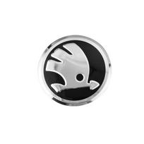 4Pcs 56mm Car Wheel Hub Center Caps Stickers Badge For Skoda Octavia Superb Rapid Kodiaq Karoq Fabia Kamiq Citigo Vision RS Yeti