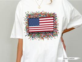USA 250th Anniversary Immigrant Shirt, America World Cup Shirt, Pro Immigration Shirt, America Est 1776, America 250 Old, World Cup 2026 Tee S