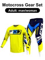 motocross gear set Enduro cross Jersey Pant Kits Racer Gear Set Off-road Mens Kits Women's mountain Downhill Motorcycle MX M-32