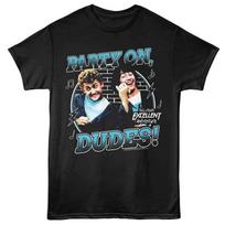 Bill And Ted - Party On Air Guitar - Black  Short Sleeve Children's T-shirt 120
