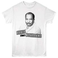The Office - Did I Stutter - Front Print  Short Sleeve Children's T-shirt - White 160