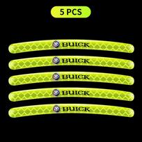 5/10/15/20pcs Luminous Car Wheel Hub Stickers High Reflective Stripe Tape For Buick Century Excelle GT Verano Regal Envista GL8