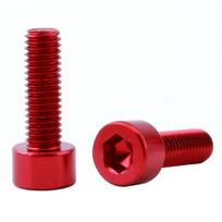 Colorful 2Pcs/Set Road Bike MTB Bike 7 Colors Water Bottle Cage Bolts Aluminum Alloy Bike Bottle Holder Screw Kettle Rack Screw